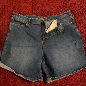 Gloria Vanderbilt Blue Jean Shorts